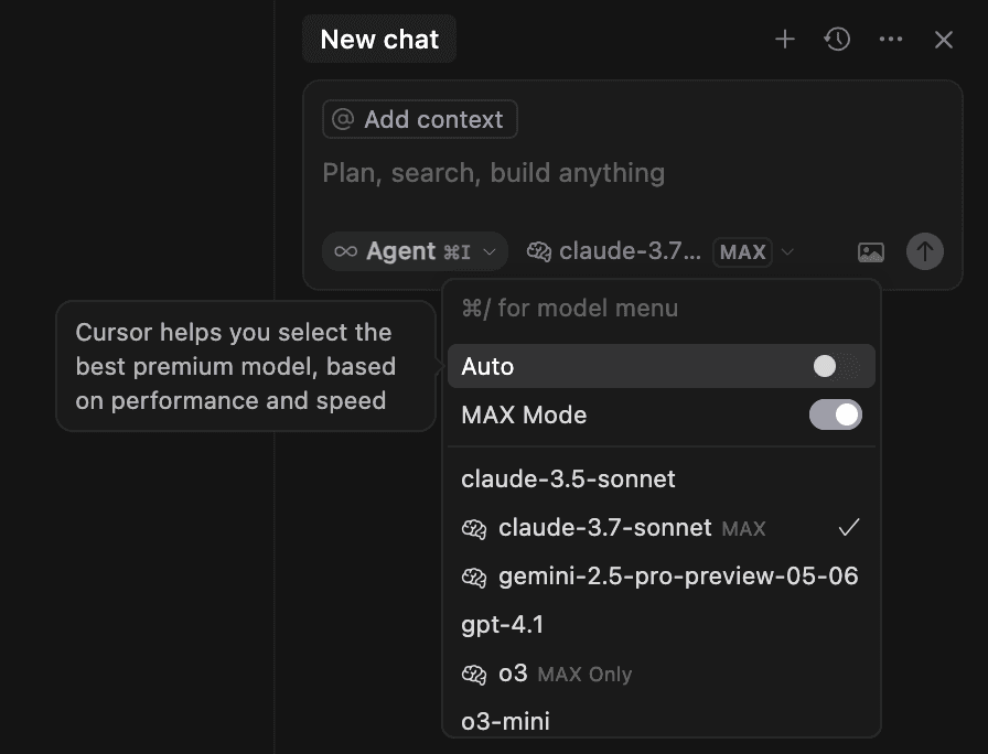 Max Mode in Cursor
