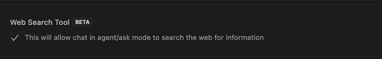 Web Search Tool